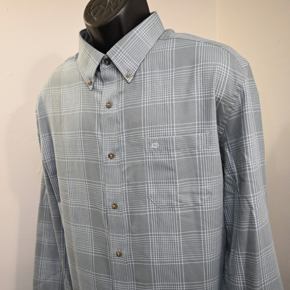 Southern Tide SkipJack Dress Shirt Plaid Classic Fit Long Sleeve Mens Size XL‎